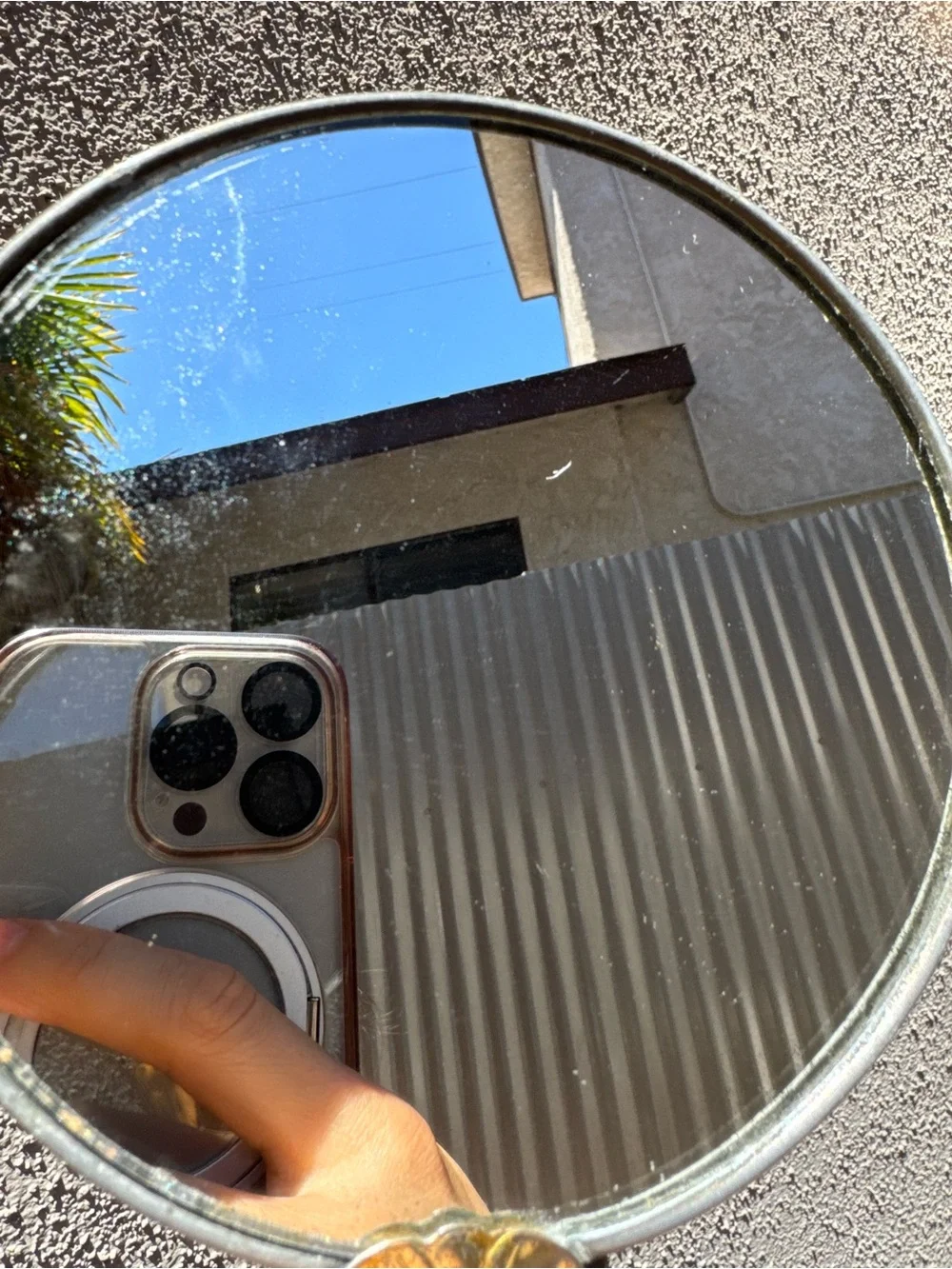 Vintage Hand Mirror